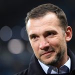 Andriy Shevchenko ex attaccante del Milan e attuale c.t. dell'Ucraina