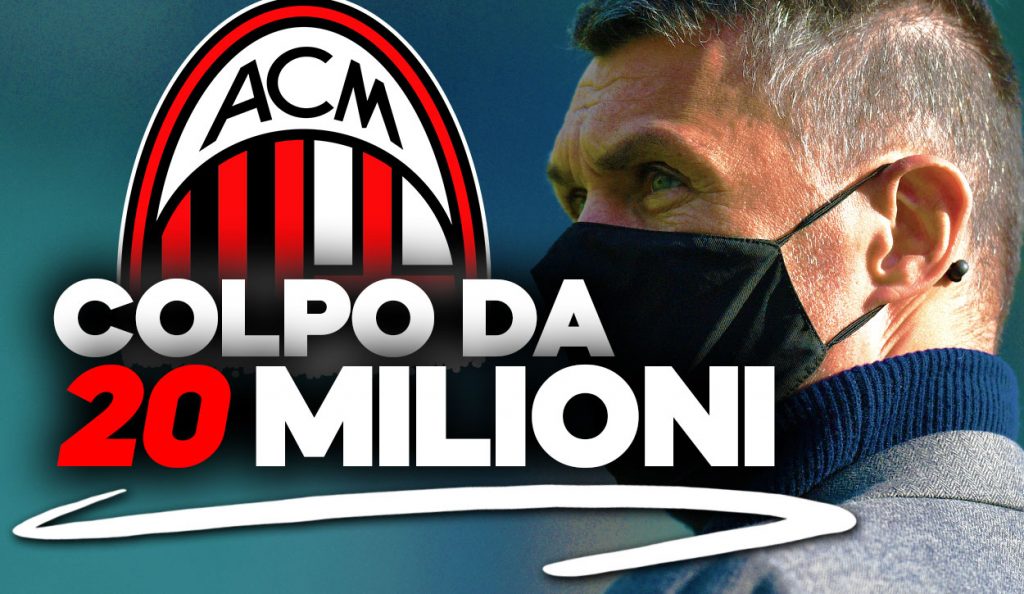 Calciomercato Milan: obiettivo da 20 milioni di euro.