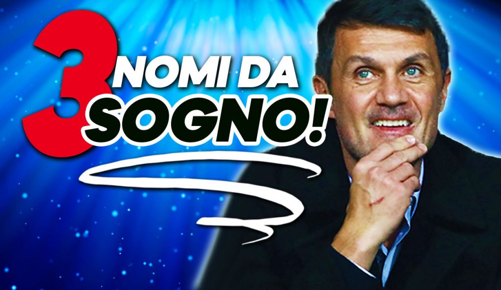 Calciomercato Milan, tre nomi da sogno a sorpresa.