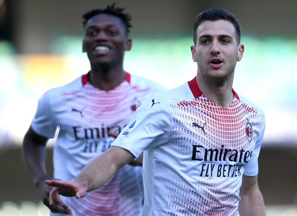 Rafael Leao e Diogo Dalot