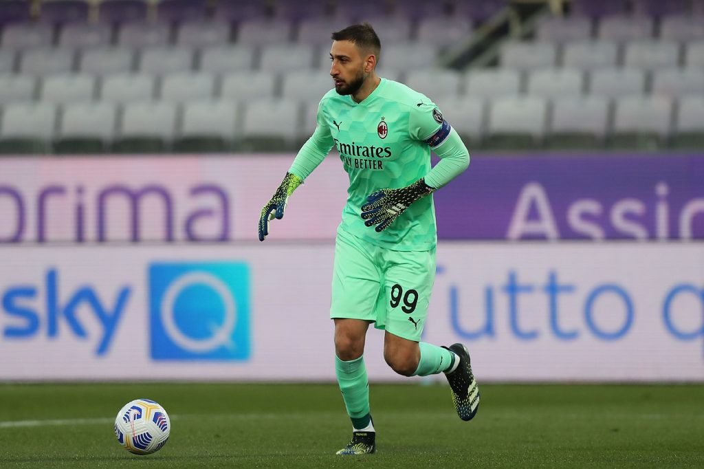 Gianluigi Donnarumma, portiere classe 1999 in scadenza di contratto con il Milan