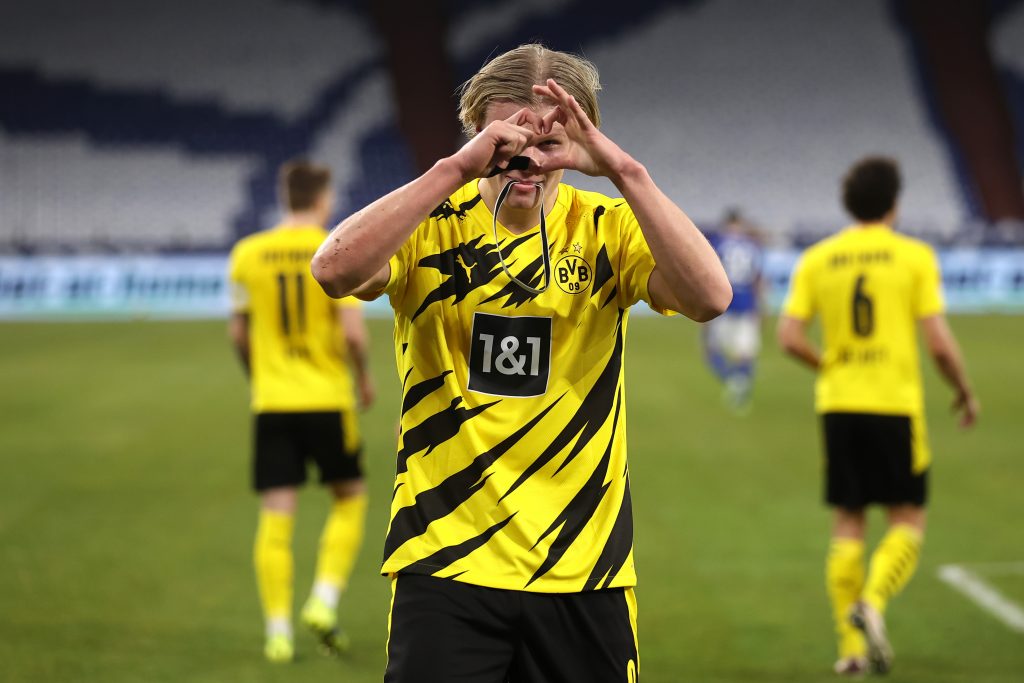 Erling Haaland attaccante classe 2000 del Borussia Dortmund
