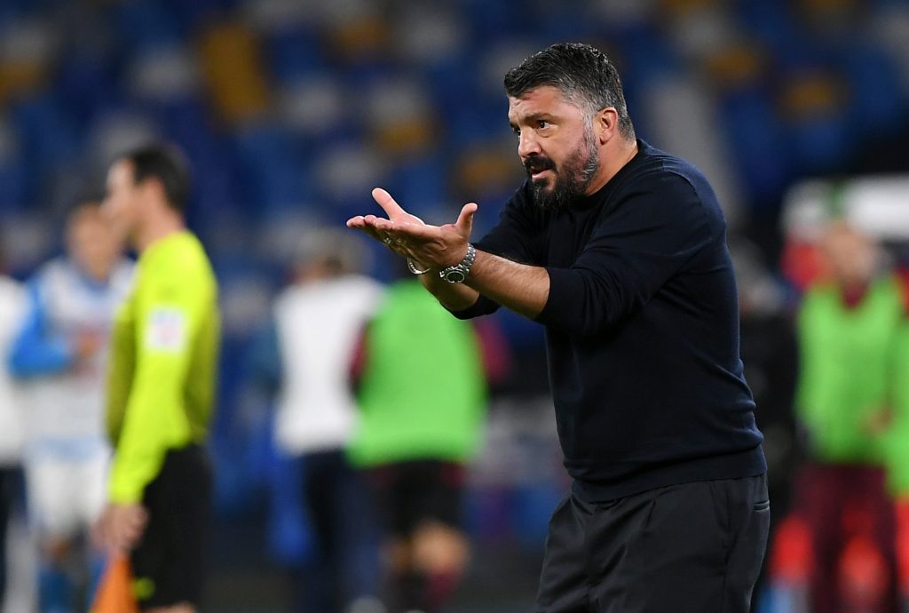 Gennaro Gattuso, attuale allenatore del Napoli ed ex tecnico del MilanGennaro Gattuso, attuale allenatore del Napoli ed ex tecnico del Milan