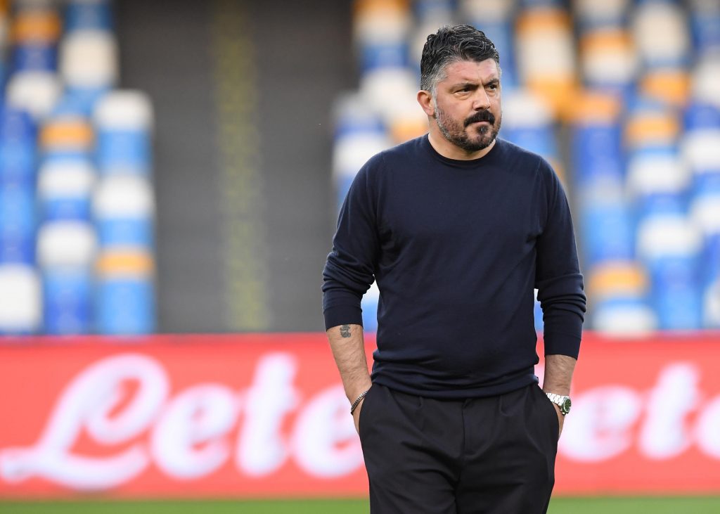 Gennaro Gattuso, attuale allenatore del Napoli ed ex tecnico del Milan