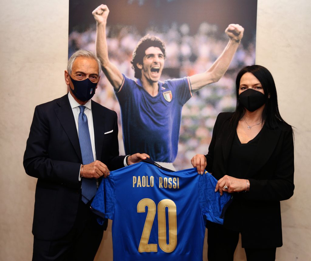 La FIGC dedica la Sala del Consiglio a Paolo Rossi