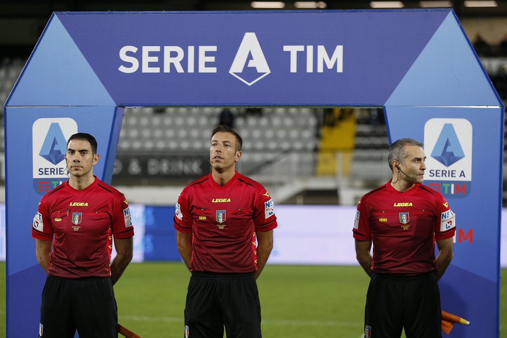 L'arbitro Davide Massa della sezione di Imperia