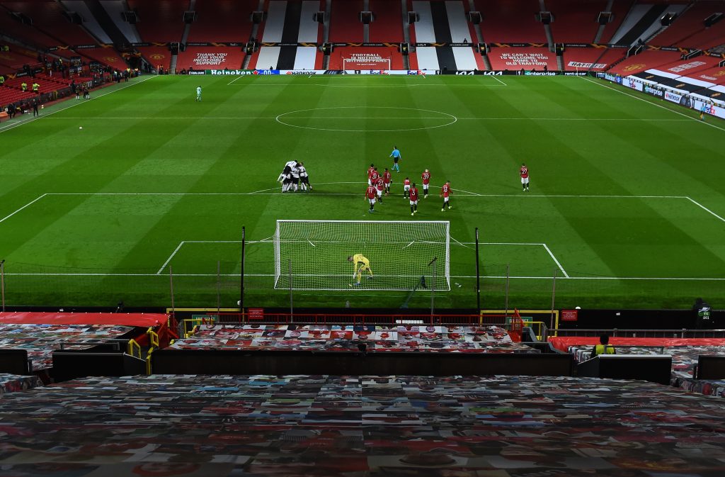 La sfida di Europa League fra Manchester United e Milan all'Old Trafford