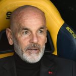 Il tecnico del Milan Stefano Pioli