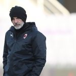 Stefano Pioli nel pre partita di Fiorentina-Milan