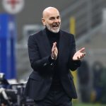 Il tecnico del Milan Stefano Pioli