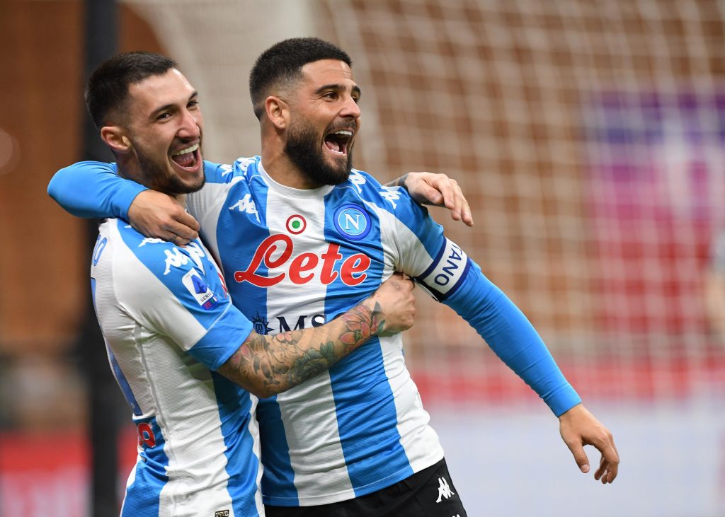 Inisigne e Politano, esterni del Napoli