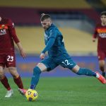 Rebic fa fuori Mancini e esplode il suo sinistro: Milan in vantaggio a Roma!