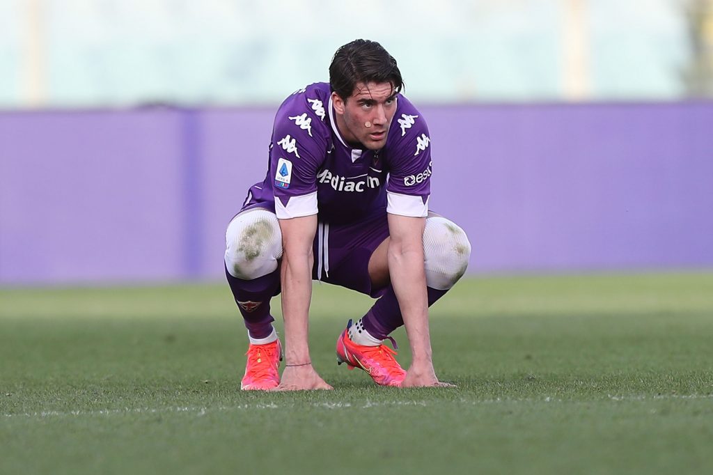 Dusan Vlahovic, attaccante serbo classe 2000 della FiorentinaDusan Vlahovic, attaccante serbo classe 2000 della FiorentinaDusan Vlahovic, attaccante serbo classe 2000 della Fiorentina