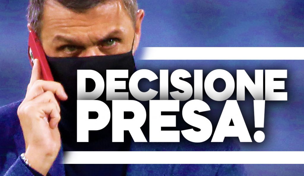 News Milan, mercato: decisione presa, ecco chi vuole Maldini.