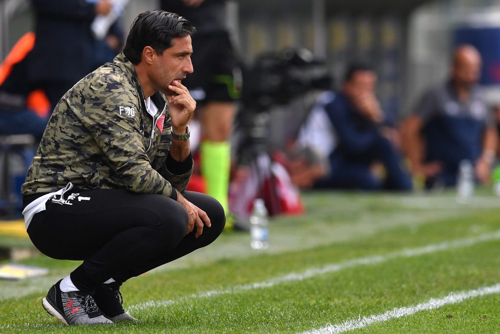 Il tecnico della Primavera del Milan Federico Giunti