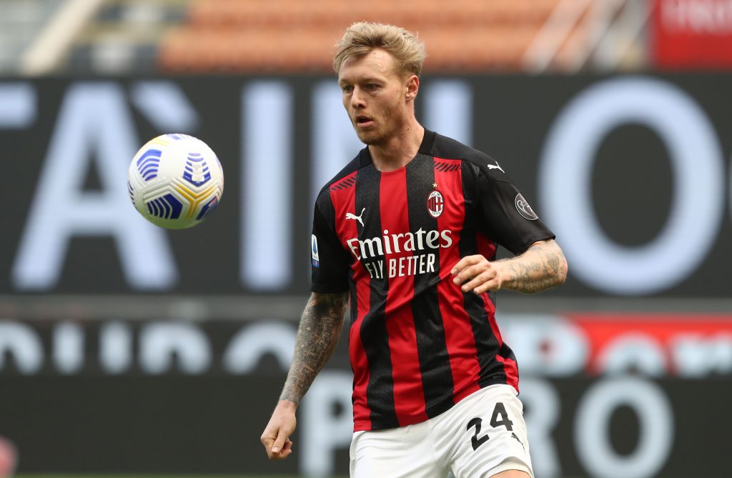 Simon Kjaer, difensore del Milan
