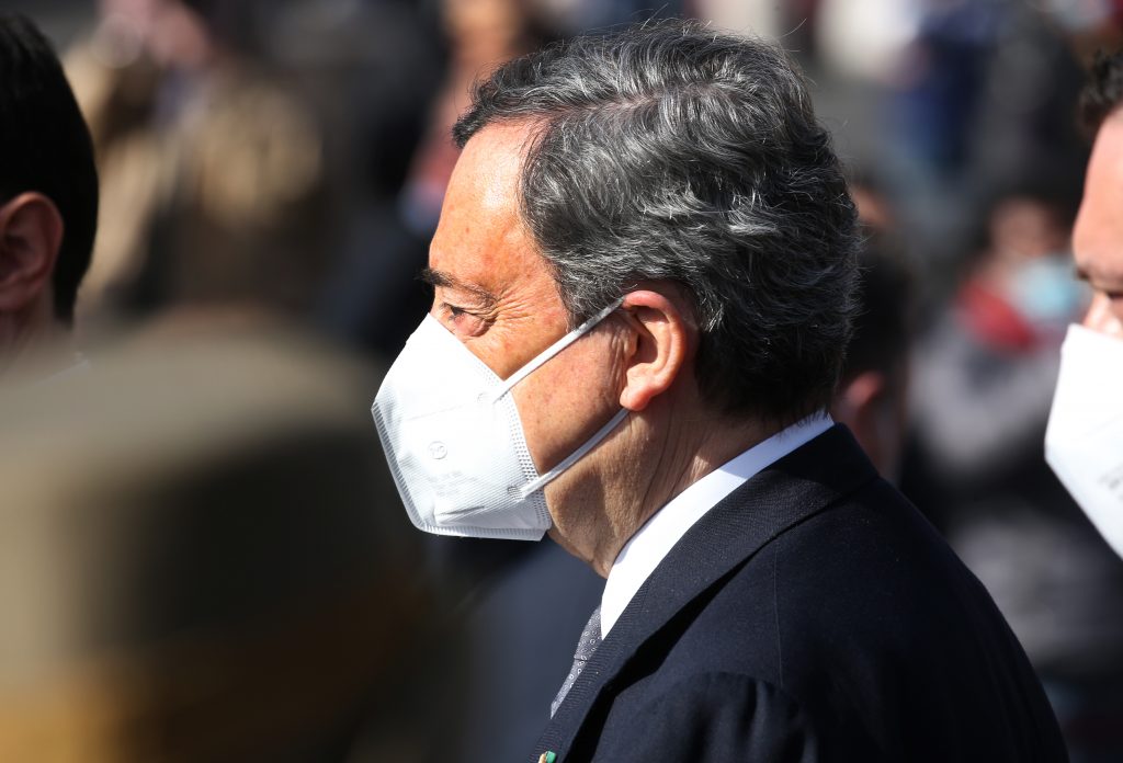 Il Primo Ministro Mario Draghi