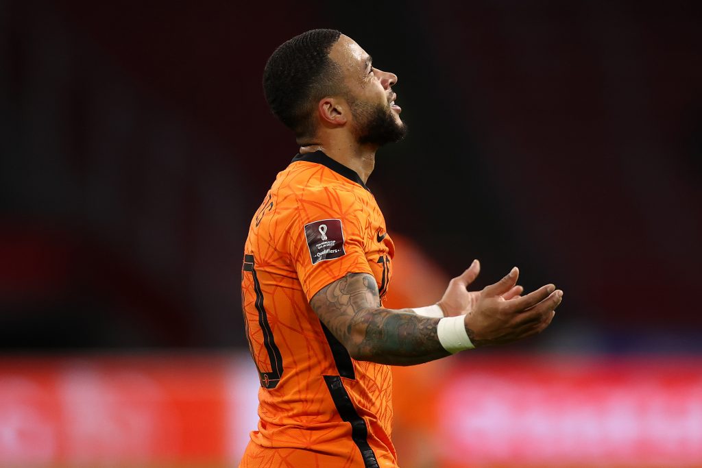 Memphis Depay, attaccante olandese del Lione