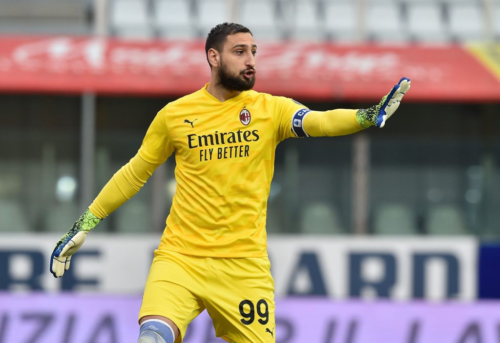 Gigio Donnarumma, estremo difensore rossonero classe 1999.
