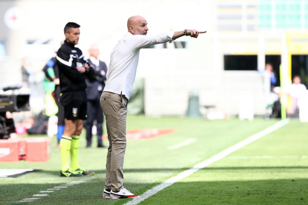 Stefano Pioli, tecnico del Milan.