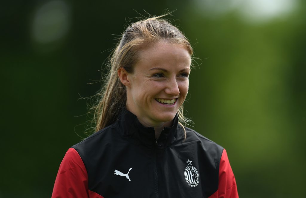 Christy Grimshaw centrocampista scozzese del Milan