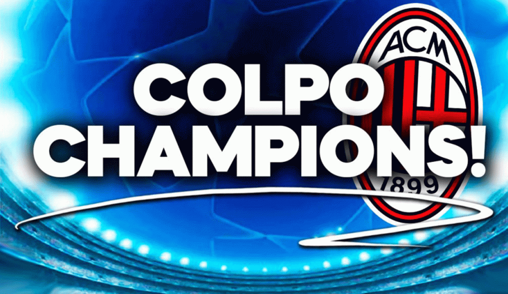 Il Milan ha nel mirino un colpo Champions