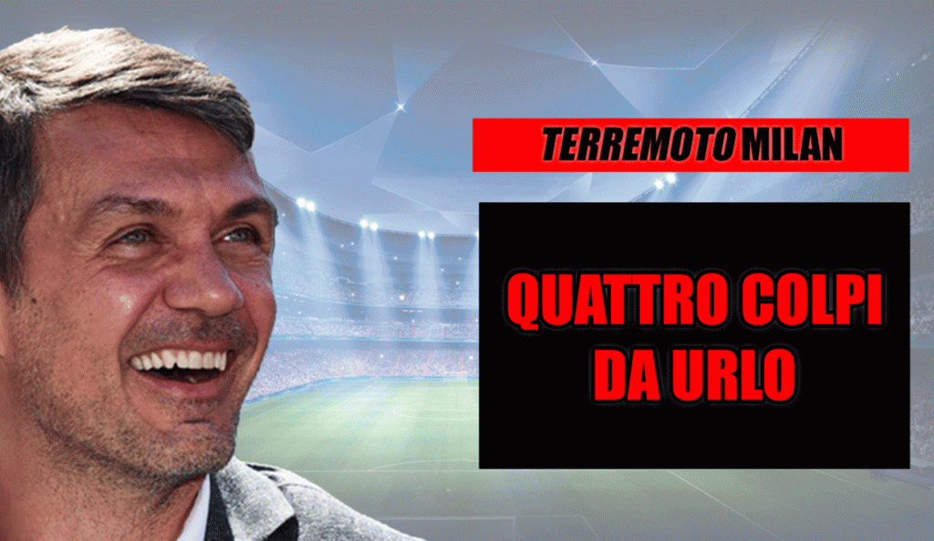 Il mercato rossonero si infiamma con 4 colpi