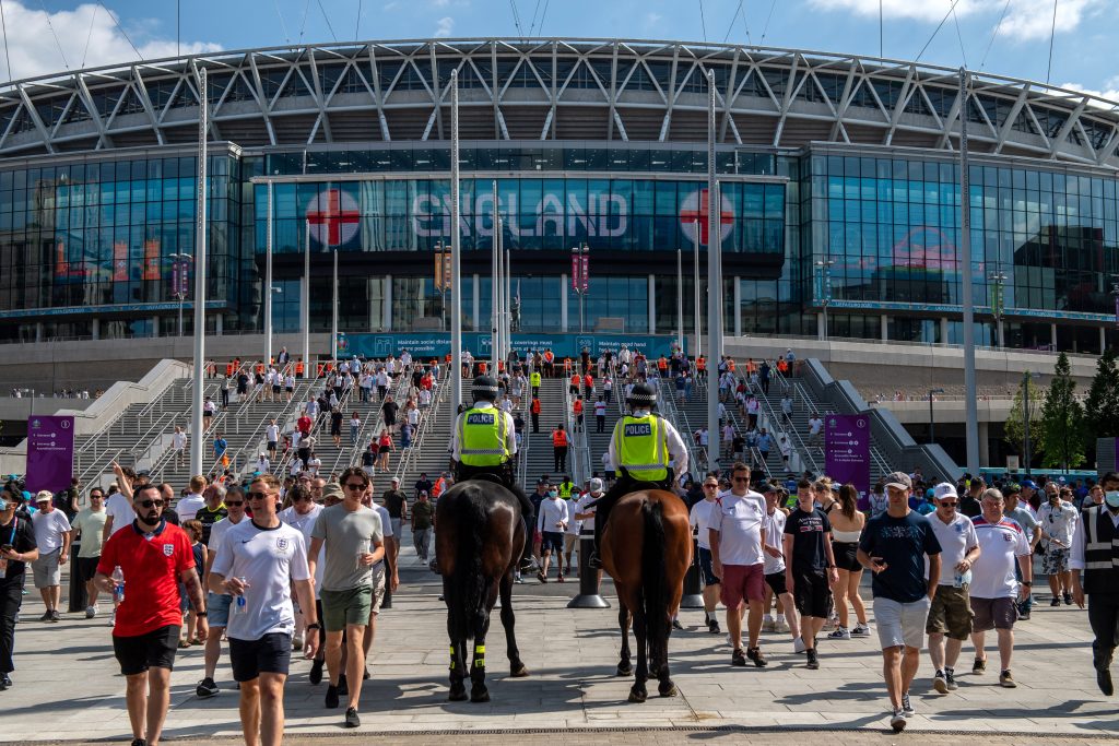 Wembley, lo stadio della finale di Euro2020