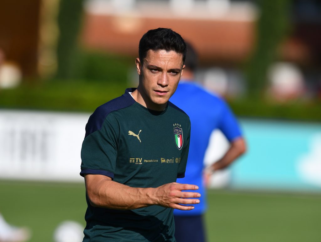 Giacomo Raspadori, attaccante del Sassuolo e della Nazionale di Mancini