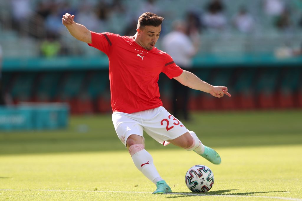 L'esterno della Svizzera Shaqiri