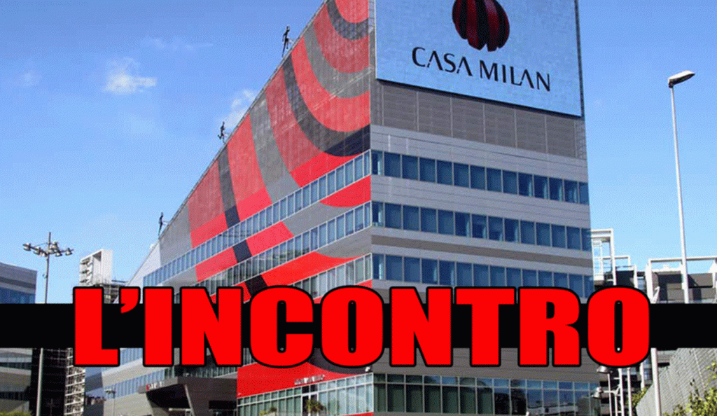 Importante incontro presso casa Milan