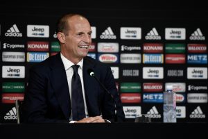 Max Allegri si è presentato alla stampa