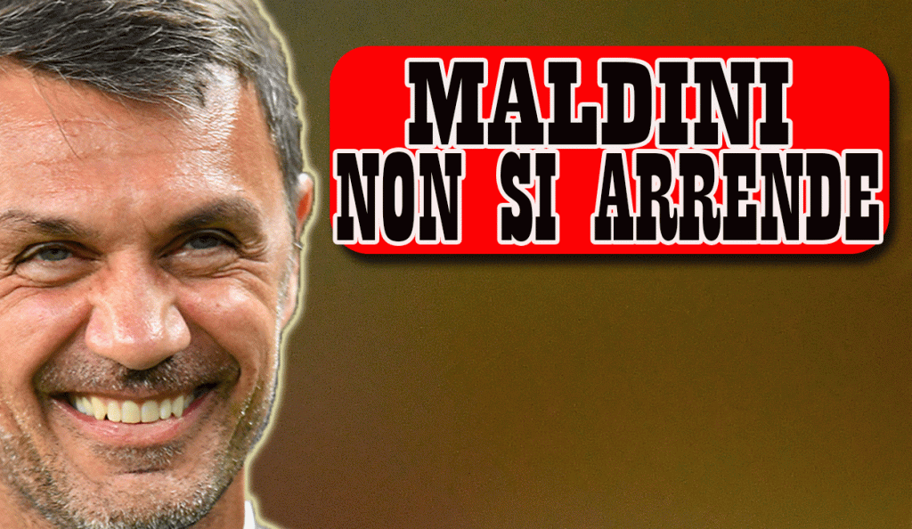 Maldini non molla un giovane calciatore