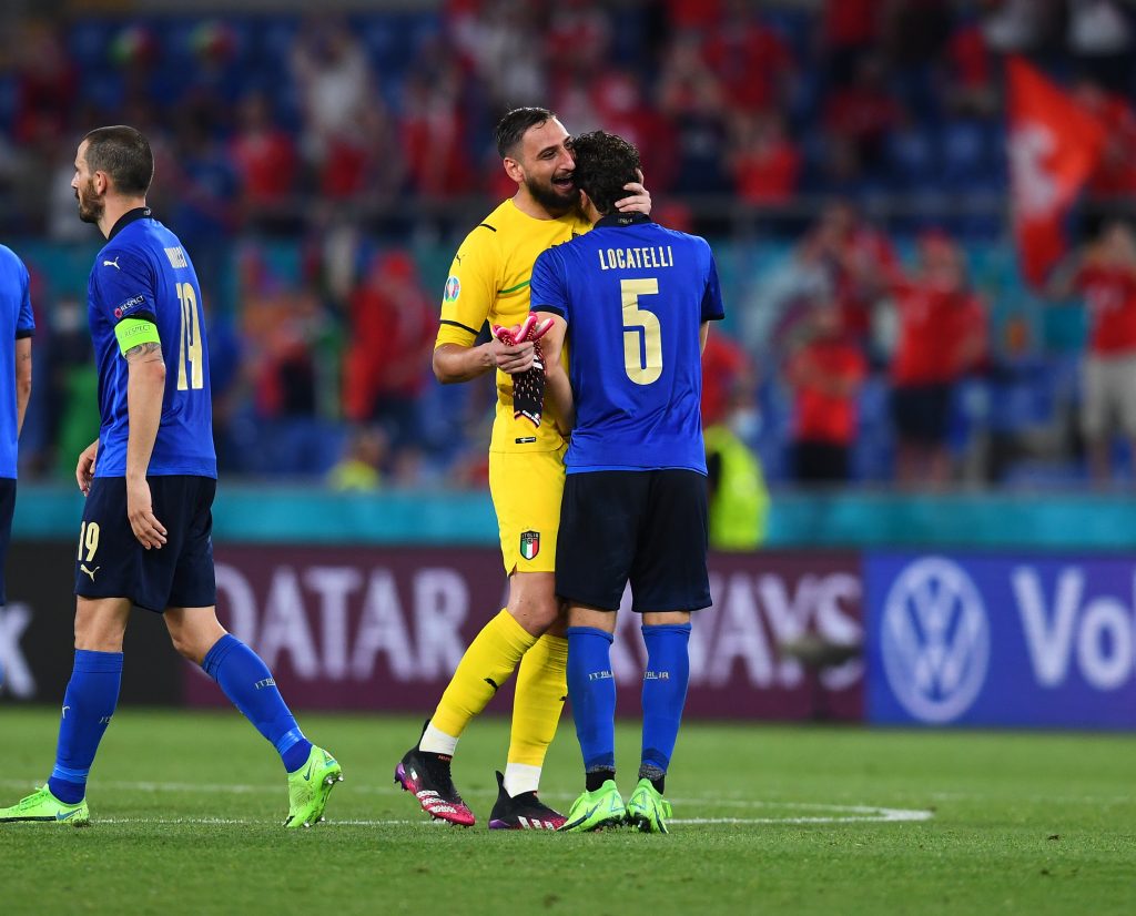 I due ex Milan: Gigio Donnarumma e Manuel Locatelli