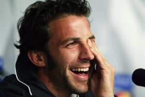 L'ex capitano della Juve Alex Del Piero