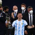 Leo Messi con la Copa America