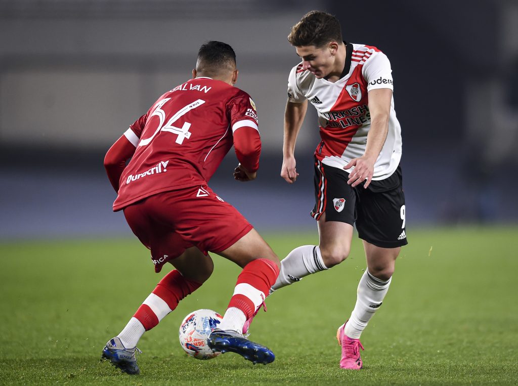 Julian Alvarez talento del River Plate seguito dal Milan