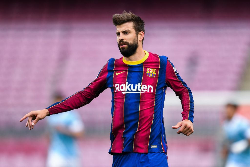 Gerard Piqué centrale del Barcellona