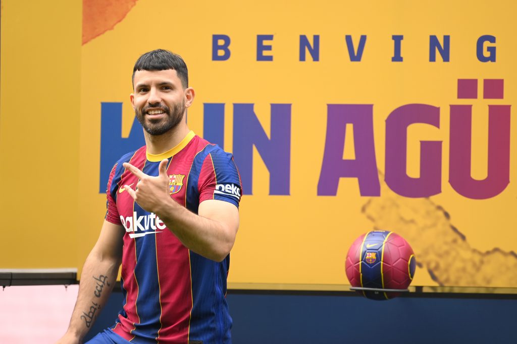 Aguero, nuovo acquisto del Barcellona