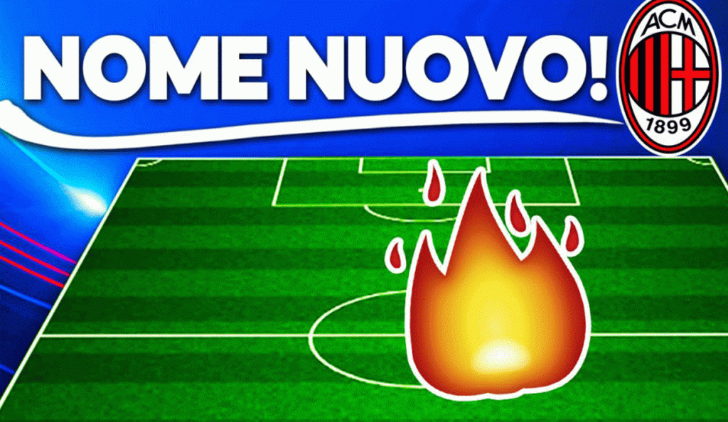 Nome nuovo per il centrocampo rossonero