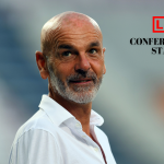 Stefano Pioli in conferenza stampa.