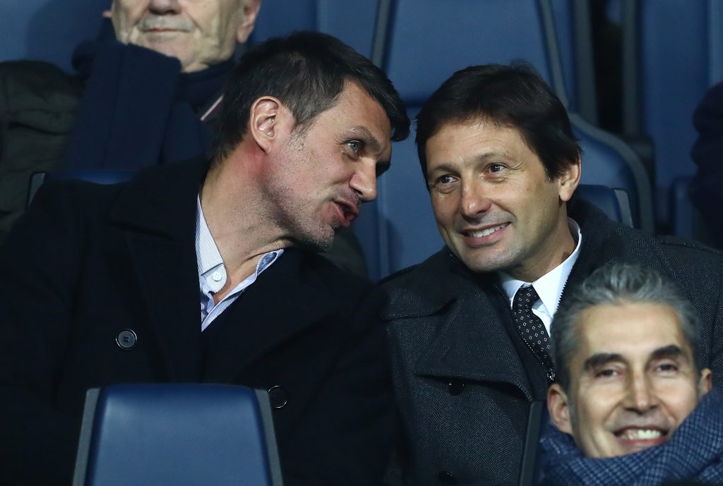 Paolo Maldini e Leonardo