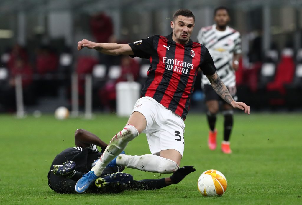 Rade Krunic in azione con la maglia del Milan