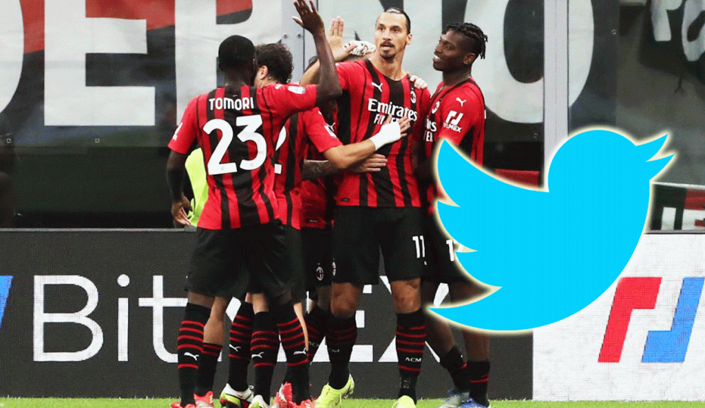 Ibrahimovic con Tomori e Leao