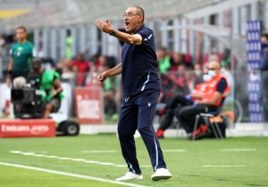 Maurizio Sarri allenatore della Lazio