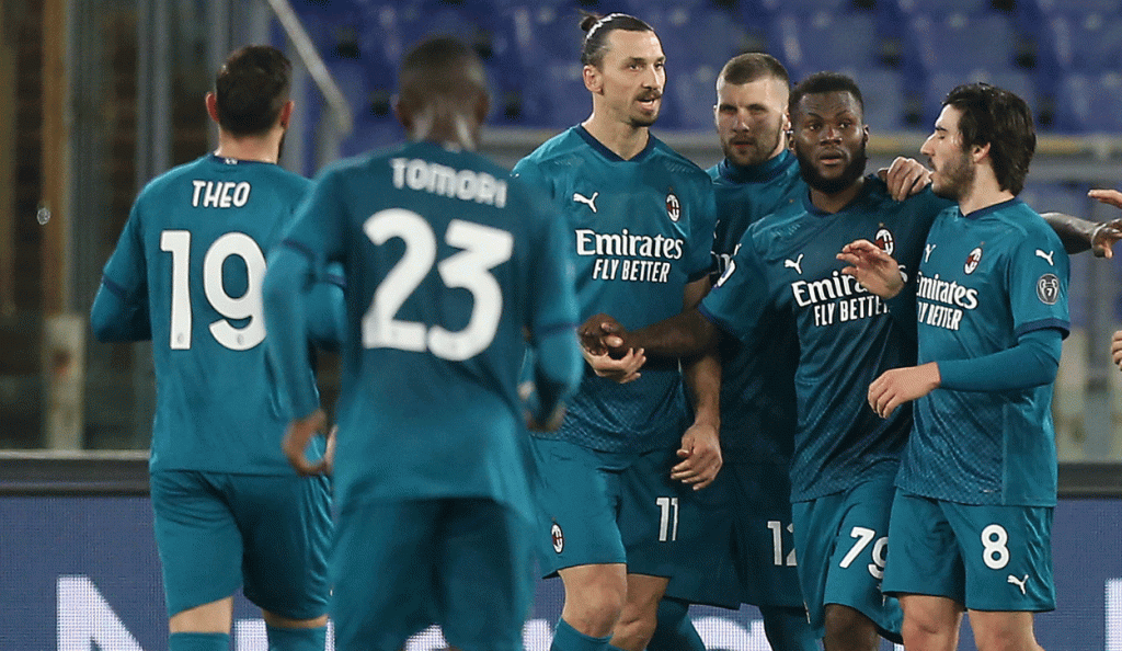 Ibrahimovic con i compagni