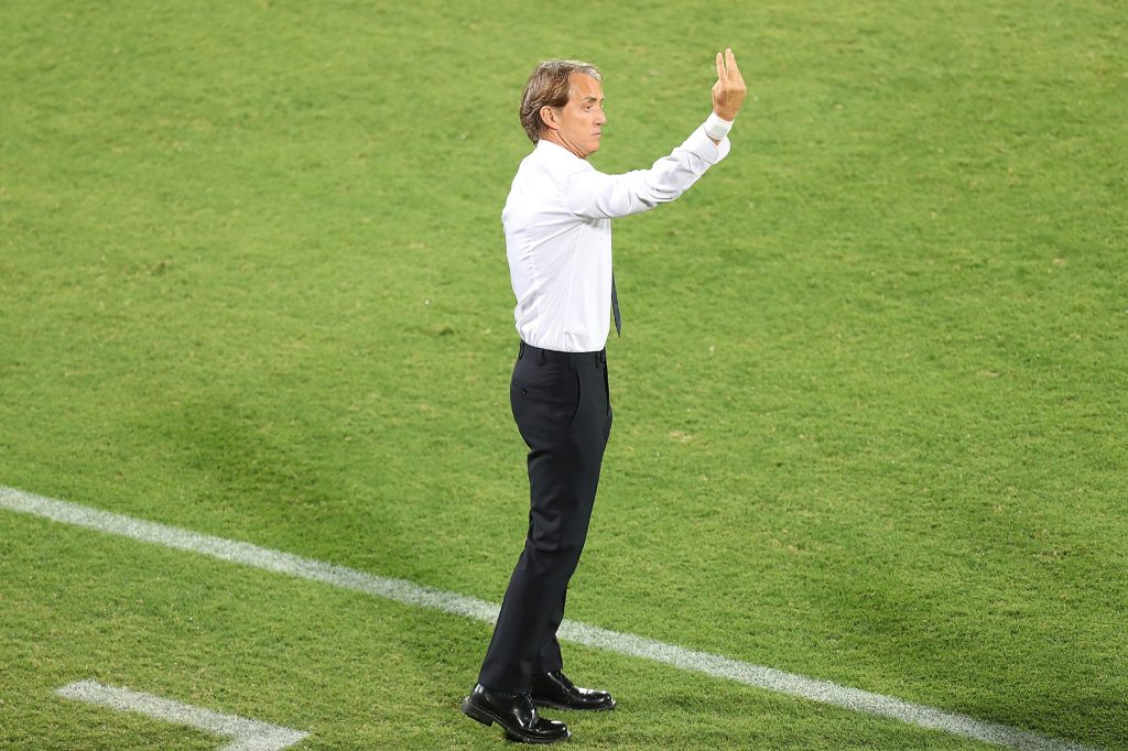 Roberto Mancini ct dell'Italia