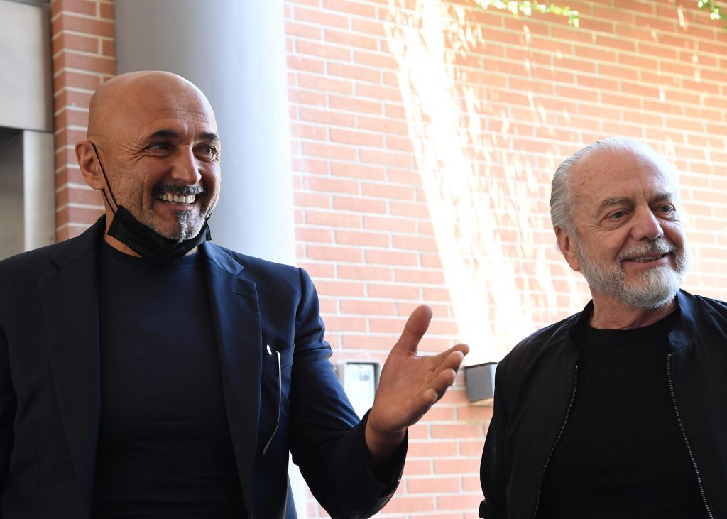 Luciano Spalletti e Aurelio De Laurentiis