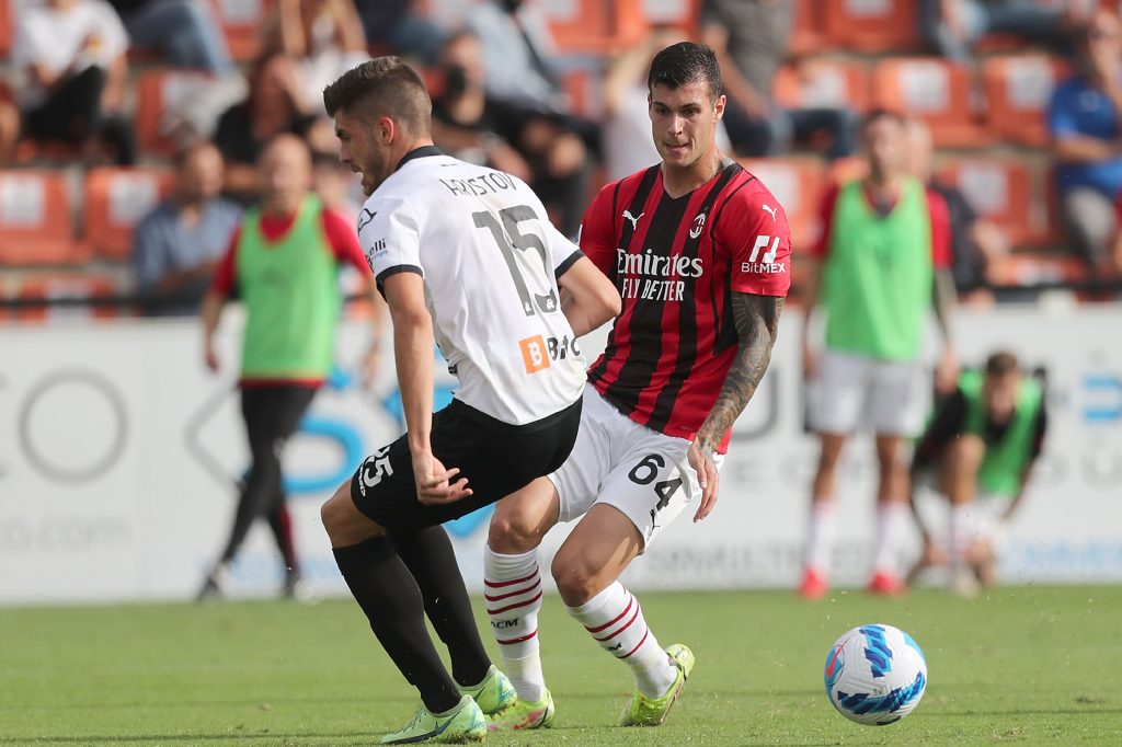 Pietro Pellegri in azione