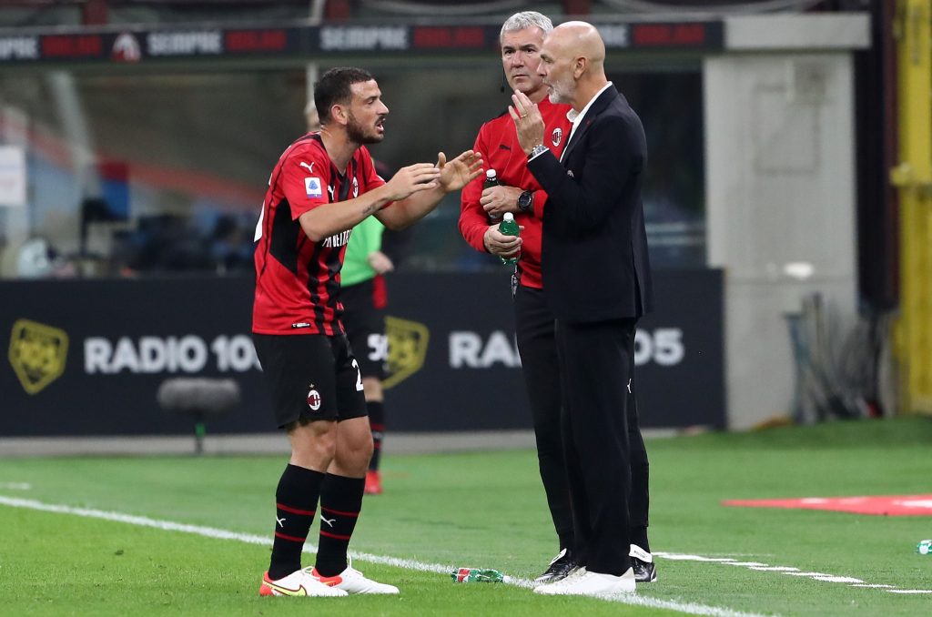 Milan-Venezia, Florenzi a colloquio con Pioli